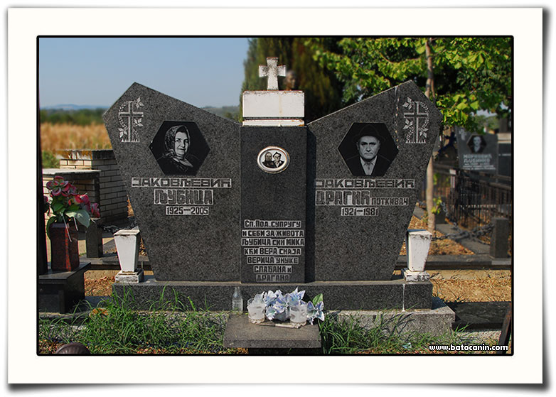 0593 Porodična grobnica Jakovljević Ljubice i Dragića