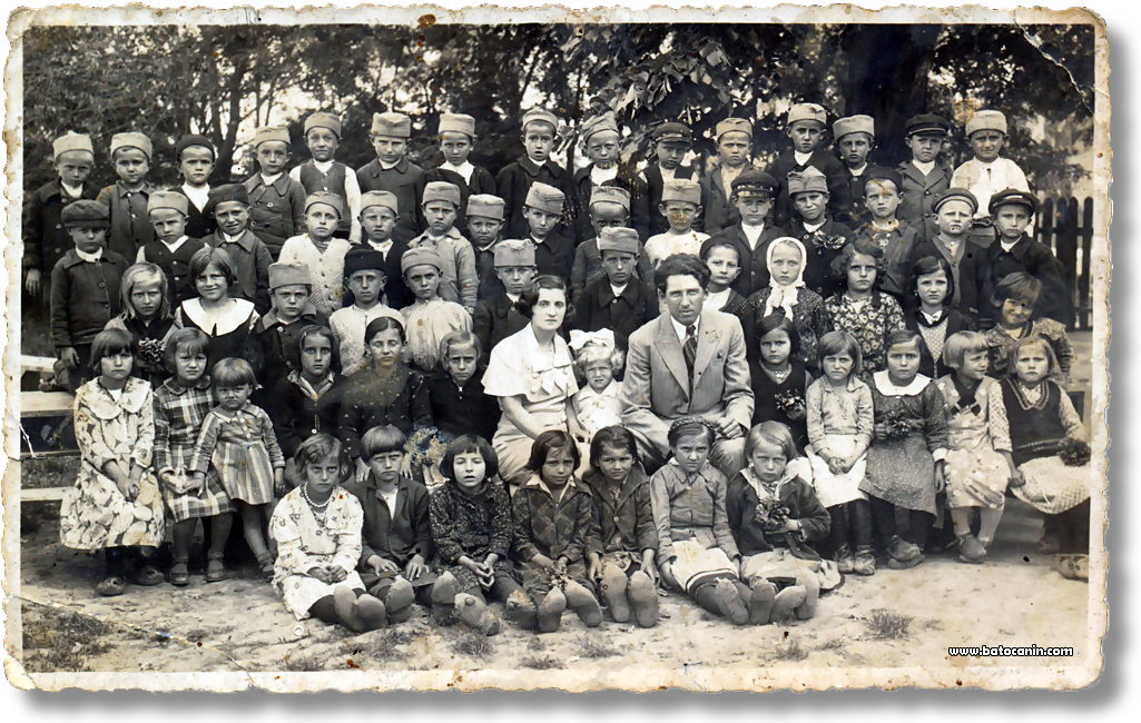 Drugi razred Osnovne škole u Ribniku, školske 1936/1937