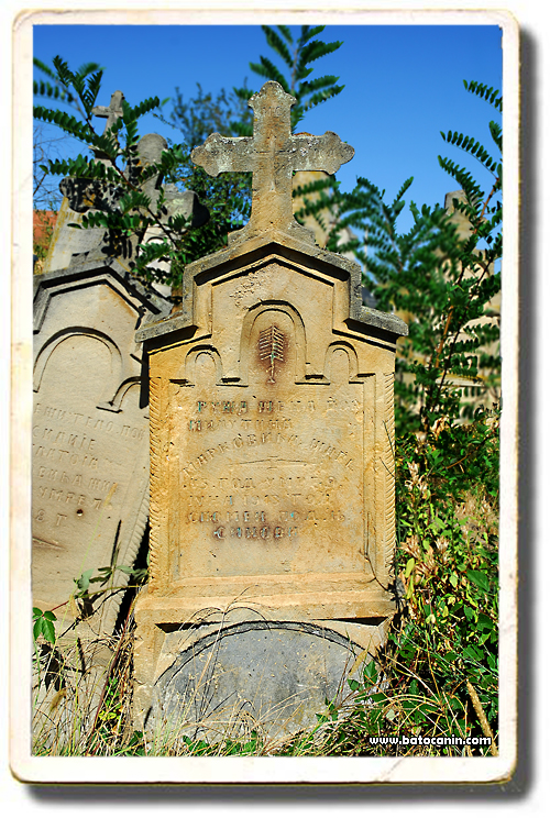 0247 Nadgrobni spomenik Marković Ružice na seoskom groblju u Lopašu.