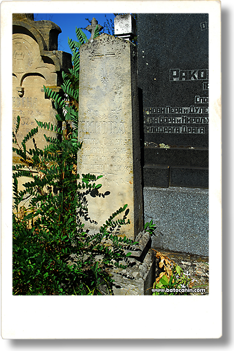 0422 Nadgrobni spomenik Rakovac Gmitre na seoskom groblju u Lopašu