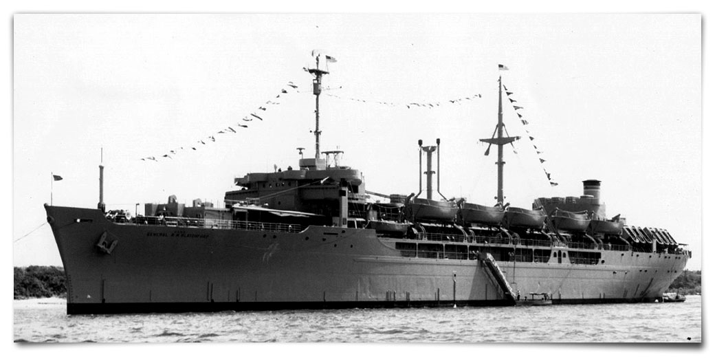 Vojni brod "USS General R. M. Blatchford (AP-153)"