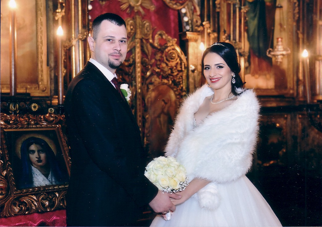 Krstić Kosta i Marina, 05.11.2016. godine Crkveno venčanje u Almaškoj crkvi Novi Sad